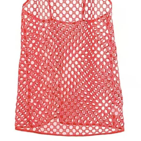 For Love And Lemons Red Swim Coverup - Picture 7 of 14